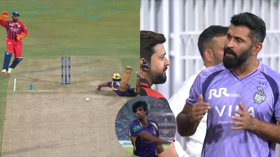 Abhishek Nayar Fights With Umpire As Angkrish Raghuvanshi Given Out For Obstructing The Field